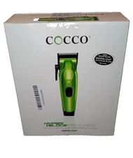 Cocco Hyper Veloce Pro Clipper Digital Gap Ambassador Graphene Taper Blade Green