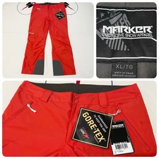 NWT Womens Marker High Line Pants Ski Snow Snowboard Aurora Red XL 
