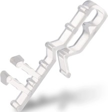 Valance Clips for Blinds 2 Inch Hidden Channel Window Blind Clips Clear Plastic