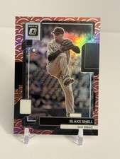 BLAKE SNELL 2022 Panini Donruss Optic #140 Photon Prizm SP SAN DIEGO PADRES