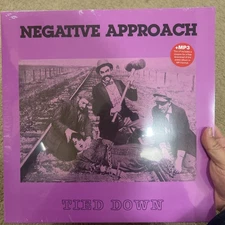 Negative Approach "Tied Down" LP Vinyl - Touch and Go Records T&G LP #3 - SEALED