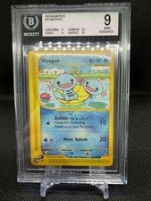 Wooper 117/147 BGS 9 Mint Non-Holo Aquapolis 2003 Pokemon Card 🔥🔥 on eBay