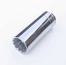 11/16" SAE Imperial AF Halfords Advanced 3/8" drive deep long 12 pt socket tool