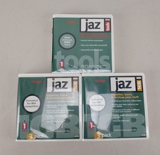 Lot of 3 Iomega Jaz 1GB Tools IBM Compatible Disk