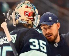 Joey Daccord Seattle Kraken Signed NHL Photo COA