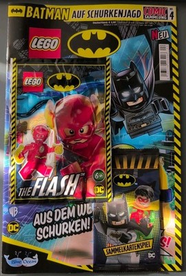 LEGO Batman Minifigur The Flash Polybag NEU, 211904, inkl. Comic