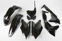Kawasaki KXF 250 2017 Ufo Plast Verkleidung Kunststoff Kit Schwarz