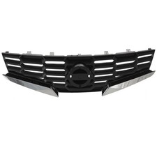 Grille 2008 For Nissan Altima Black And Chrome Lower Bars 2-door Coupe
