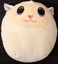 TY Squish-A-Boos Plush FLUFFY the Easter Lamb 10 inch