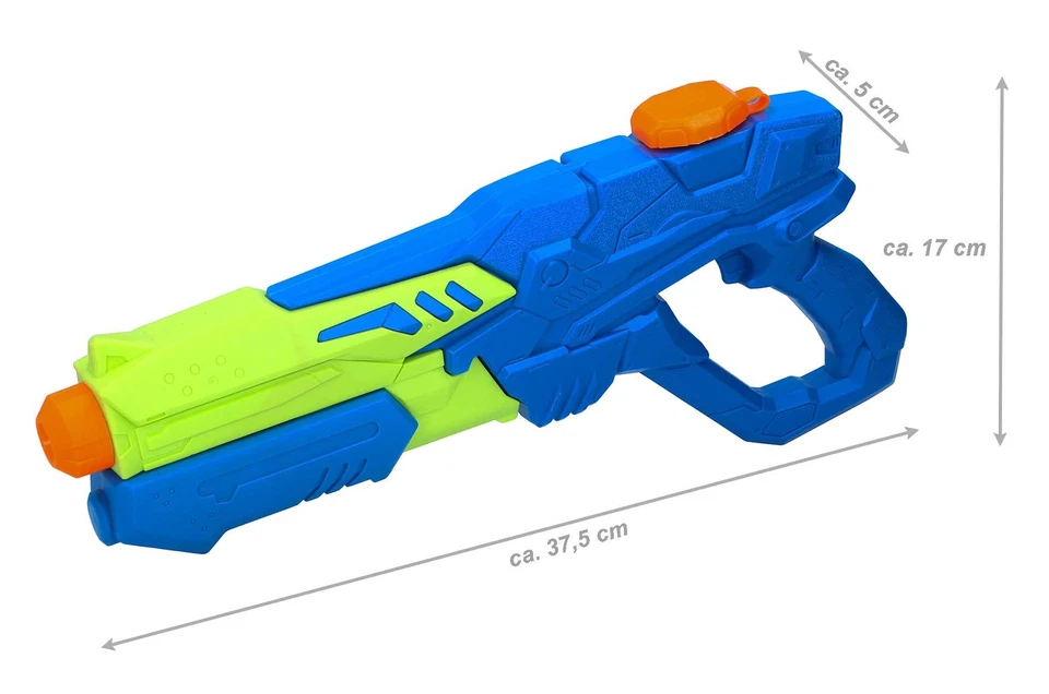 Wasserspielzeug Pistole Wasserpistole Pumpgun Volumen 0,6 Liter Spritzpistole - Bild 2 von 4