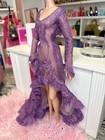 Integrity Toys Boheme Eden Blair NU. Face Fashion Doll  Sheer Lilac Dress Gown . — photo 3