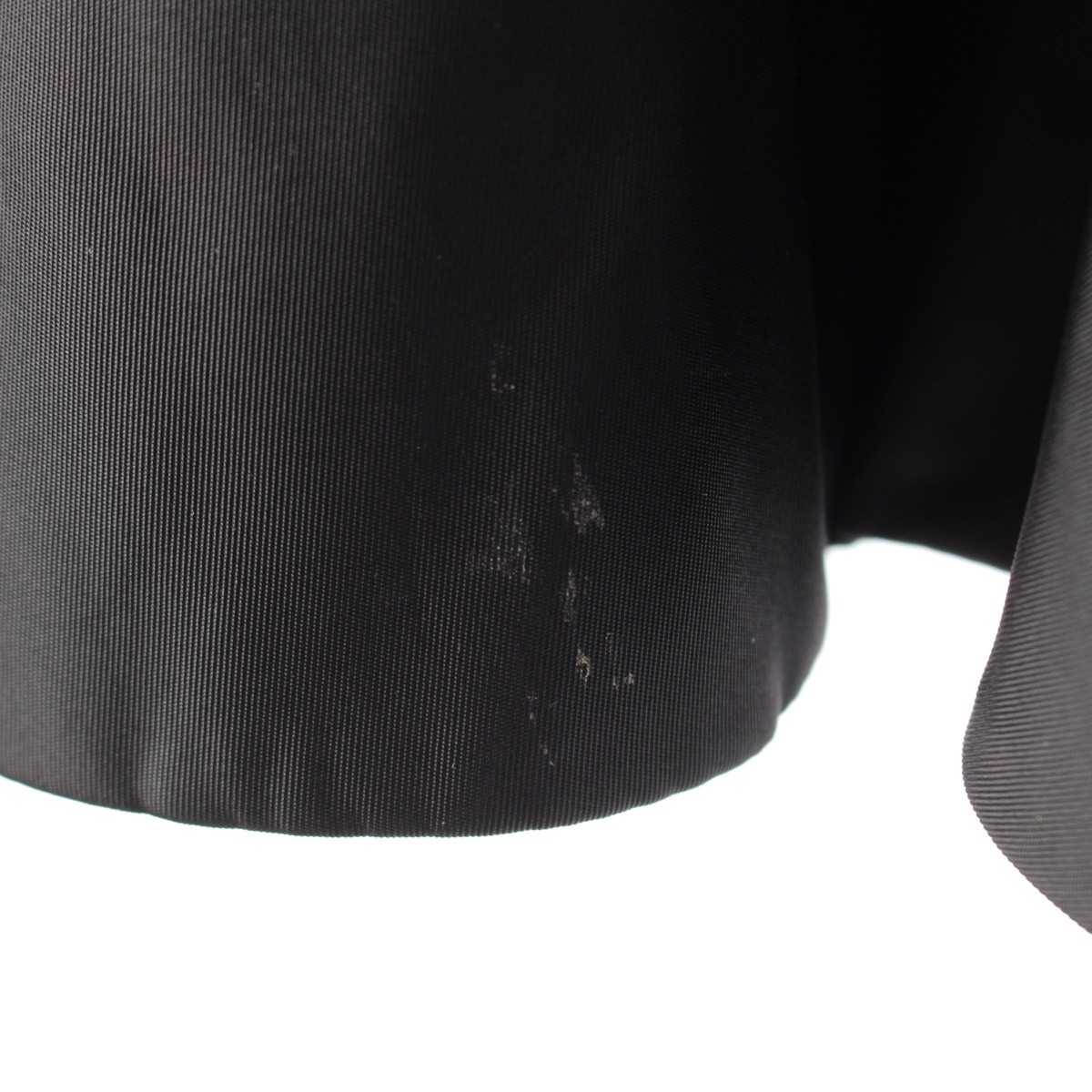 PRADA 23 years Re Nylon Triangle logo flare long skirt Bottoms 21X925 black 36 thumbnail 8