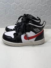 Jordan Baby/Toddler Mid Top Sneakers multi color leather Lace Up US 7C