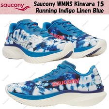 Saucony WMNS Kinvara 15 Running Indigo Linen Blue Women's size