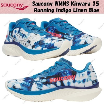 Saucony WMNS Kinvara 15 Running Indigo Linen Blue Damen Gr.