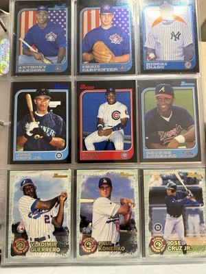 1997 Bowman + Finest Inserts + UD Premier 500+ Cards Binder Lot
