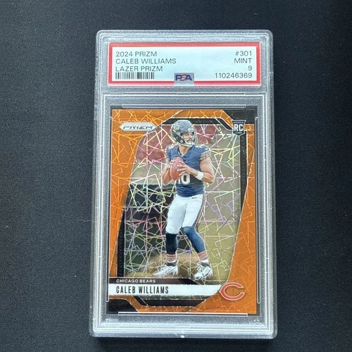 2024 Prizm Caleb Williams Lazer Prizm PSA 9 Mint #301 Bears