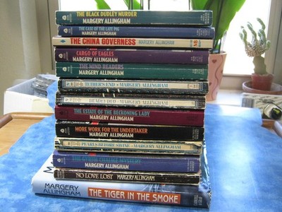 LOT OF 13 MARGERY ALLINGHAM Albert Campion Mysteries 12 PB 1 HCDJ Tiger in Smoke