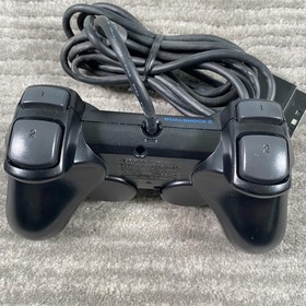 Vintage Sony PlayStation 2 DualShock 2 Controller Black SCPH-10010 Wired Tested