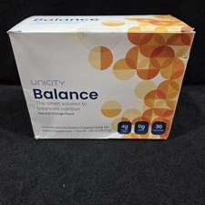 Unicity BALANCE 30 Packets/Sachets Natural Orange Flavor Exp 04/26 New Sealed