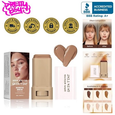 Lightweight Long-Wearing Waterproof Foundation Stick - Color 06, Matte Finish