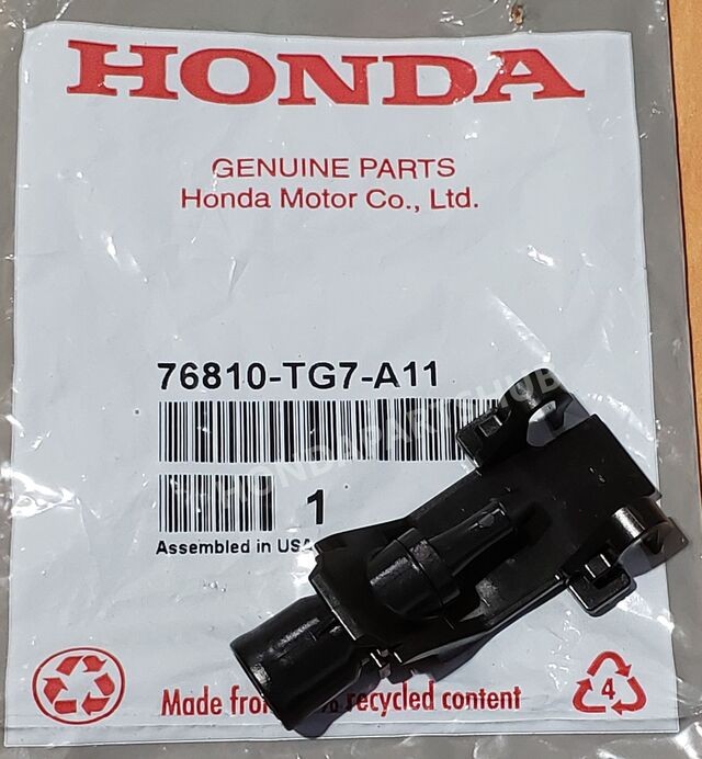 19-21 Passport 16-22 Pilot & 17-20 Ridgeline Front Windshield Washer Nozzle qty 