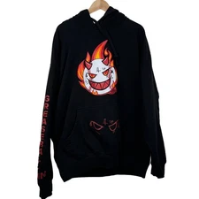 Good Business Greaseball Spitfire Streetwear Black Hoodie SIze 2XL 