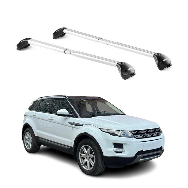 DachträGer FüR Land Rover Evoque L538 2011-2018 5 TüR 100Kg Alu Silber 2X ABE-image