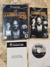 WWE WRESTLEMANIA X8✨Nintendo Gamecube✨ USA Complete Nice Shape Black Label