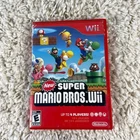 New Super Mario Bros Wii (Nintendo Wii, 2009) No Manual Tested