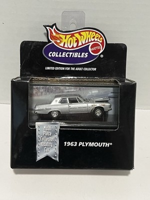 Hot Wheels Collectibles 1963 Plymouth Limited Edition Black Box