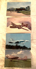 Set of 4 Postcards Aircraft, B-24D bomber, F-18hornet, A-10 warthog etc — photo 1