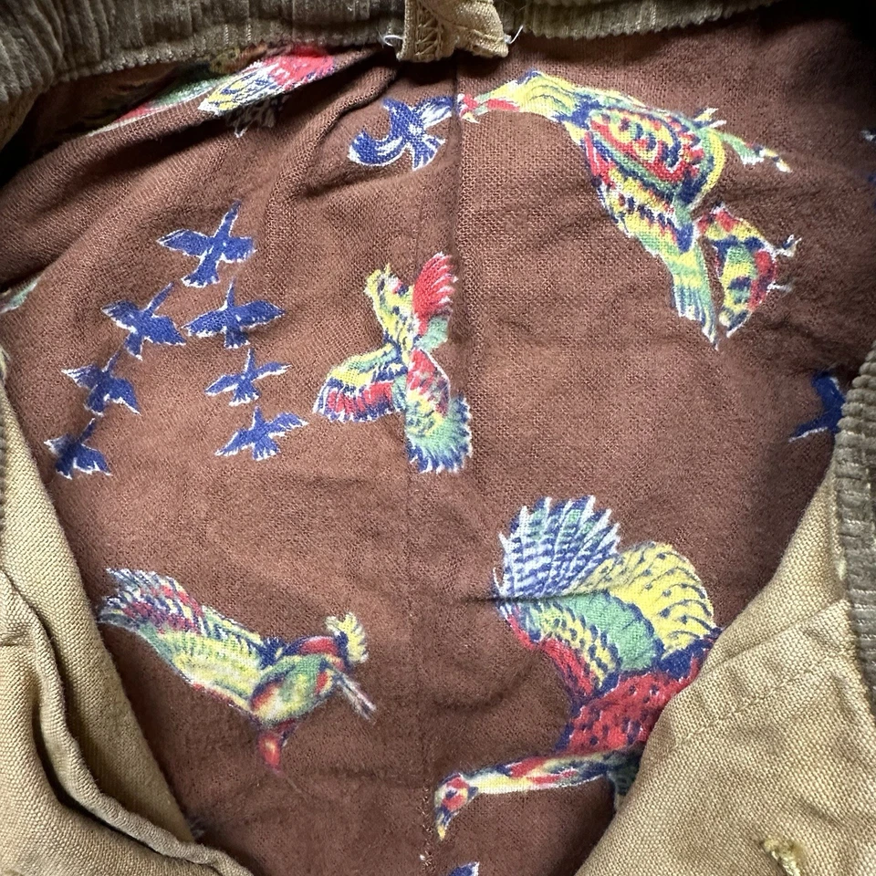 Chaqueta de Campo Americana De Colección Para Hombres Abrigo de Granero Grande Caza Hettrick EE. UU. 50s 60s Foto 4 de 4