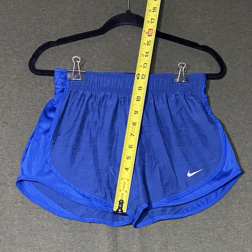 Nike Dri-Fit Tempo Lined Shorts Womens Small Pull On Running Gym Athletic Blue - Picture 4 of 7