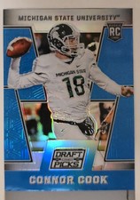 2016 Panini Prizm Draft Picks Football Conner Cook #103 Blue Prizm (RC)