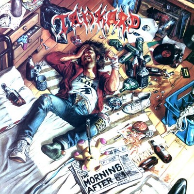 Tankard - The Morning After LP (VG) .*