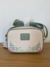 NWT Loungefly Harry Potter Floral Deathly Hollows Crossbody Bag