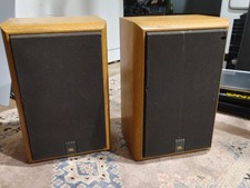 COPPIA diffusori da libreria bidirezionali vintage JBL 2500 con finitura legno rovere/funzionanti