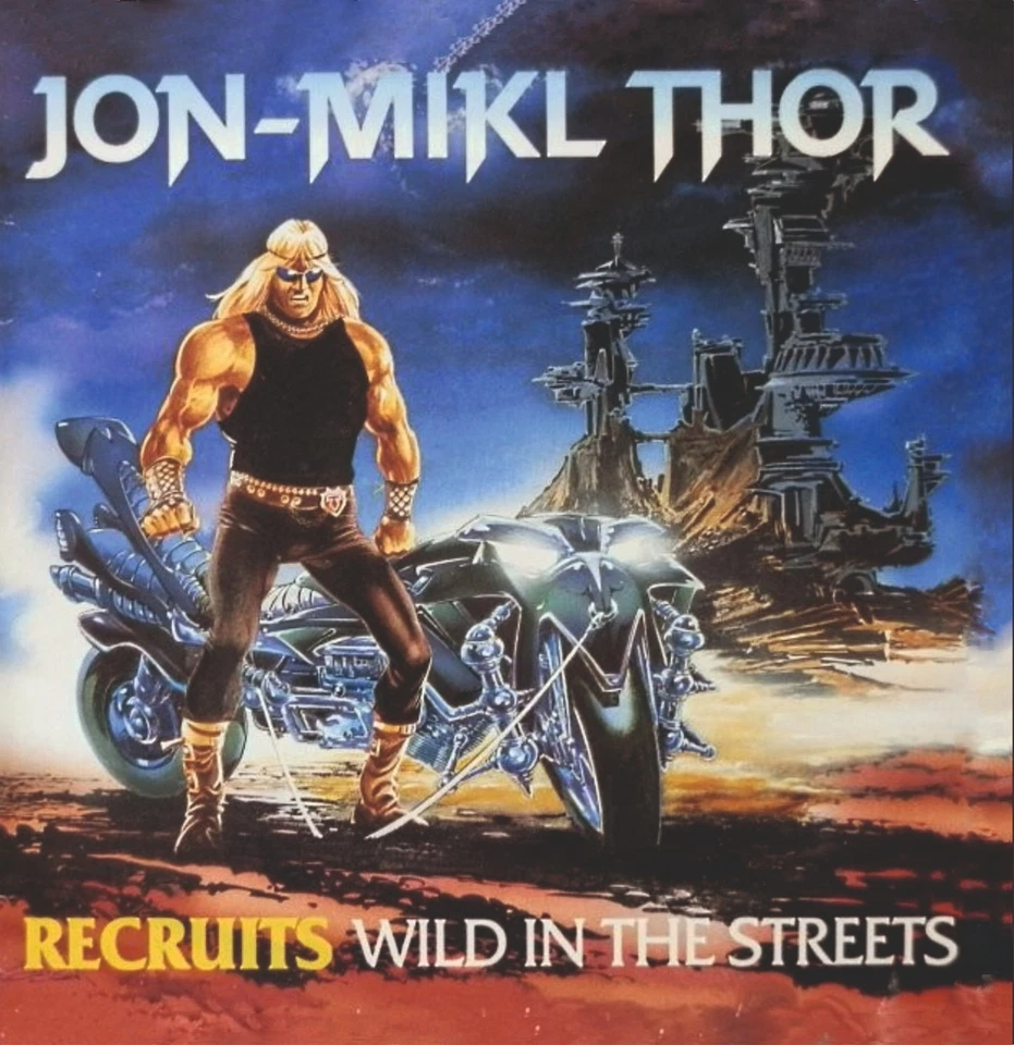 THOR Recruits Wild in the Streets CD Ltd200 '86 Heavy Hair Metal Glam rare bonus