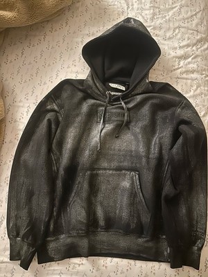 Supreme MM6 Maison Margiela Foil Box Logo Hooded Sweatshirt | eBay