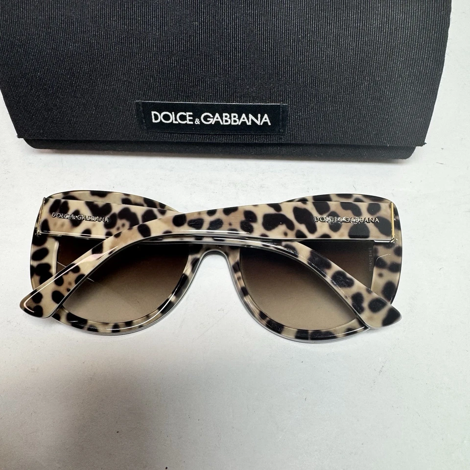 Gafas de sol Dolce & Gabbana DG4233 2870/13 leopardo estampado de guepardo ojo de gato Foto 4 de 4