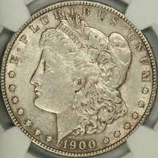 1900-O/CC Morgan Dollar NGC AU55