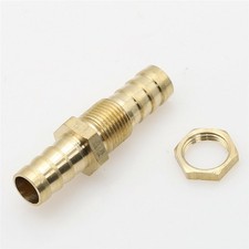 Brass Bulkhead Fitting Hose Barb Mender Pipe ...