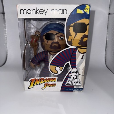 INDIANA JONES Mighty Muggs MONKEY MAN Vinyl FIGURE Raiders NIB! Hasbro 2008