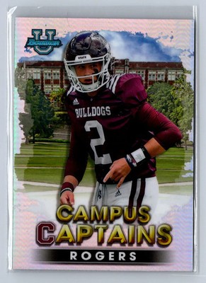 2022 Bowman U Campus Captains Will Rogers Refractor #CC-21