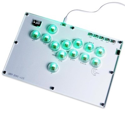 Arcade Stick Leverless Controller L13 for PC/PS3/PS4/Steam/Switch Game Keyboard