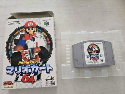 Mario Kart 64 N64 NTSC-J Version Nintendo 64 NUS-NKTJ-JPN Mario Kāto Rokujūyon