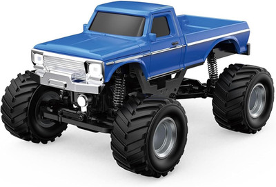 1:36 Mini RC Crawler 4WD Off-Road RC Car with 2.4G Remote for Gifts Blue