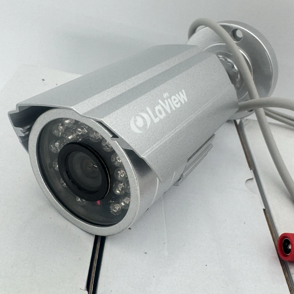 7 LaView Security Cameras - LV-CBA2963 + 4 60" BNC Cable + 2 Splitters + 1 PS - Image 3 of 4