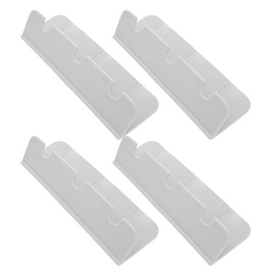 4Pcs Durable PVC Kayak Seat Hook Clips for Inflatable Boat Secure Seating Grey